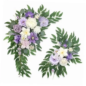 Artificial Wedding Arch Flowers Kit(Pack of 2) for Wedding Decor Ceremony and - Picture 1 of 7