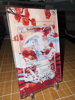 Pokemon Reshiram RC22/RC25 Legendary Treasures Extended Art Case - Image 1 of 4