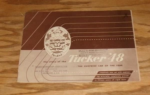 Original 1948 Tucker Motor Car Foldout Sales Brochure - Picture 1 of 3