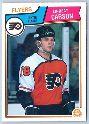 LINDSAY CARSON RC 1983-84 O-PEE-CHEE 83-84 NO 261 NRMINT+           28470 - Image 1 of 2