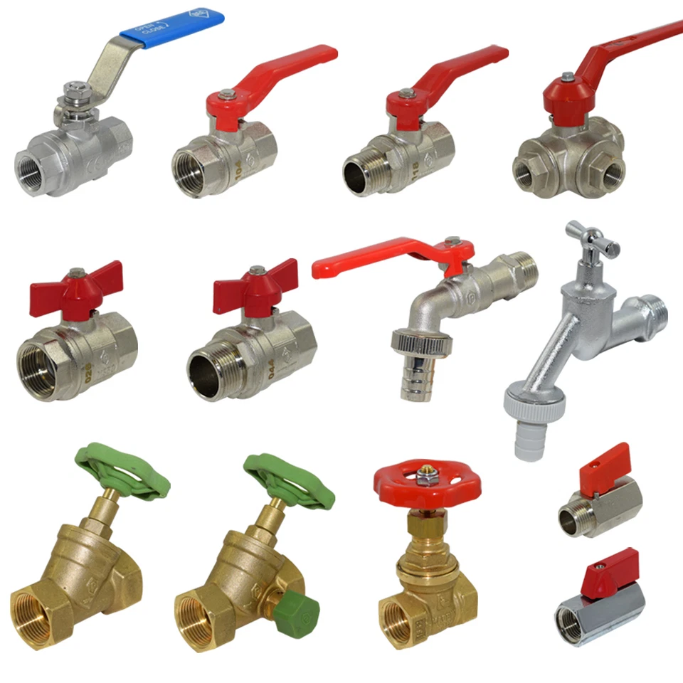 Kugelhahn Wasserhahn Absperrhahn Schrägsitzventil Absperrventil  - Bild 1 von 1