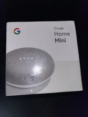 Google Home Mini Smart Speaker with Google Assistant - Chalk (GA00210-US) - Image 1 of 4