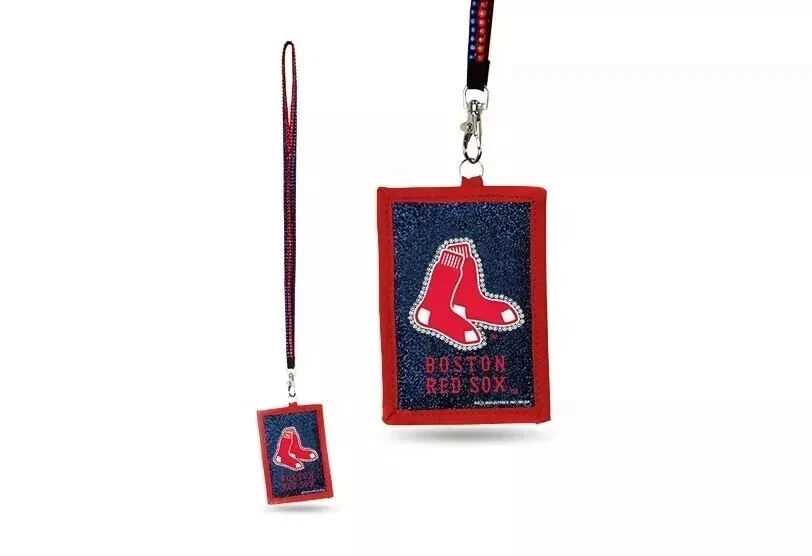 MLB Baseball Teams Official Licensed Bling Lanyard ID Holder Fashion Necklace - Image 1 of 1