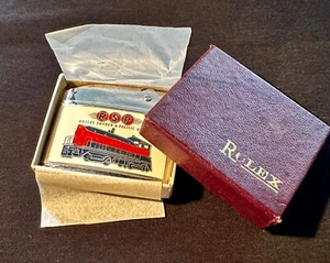 Vintage Rolex RSP Railway Lighter, Enamel, w/Original Box, Unused, Not Tested - Picture 1 of 19