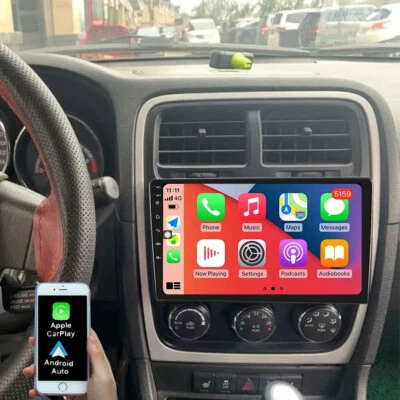 Radio estéreo de coche para Dodge Caliber 2006-2012 Android 13 6+64G GPS Apple Carplay Foto 1 de 4