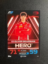 *PICK YOUR CARD* UK Version 2023 Topps Turbo Attax Formula 1 F1 F2 F3 Hero