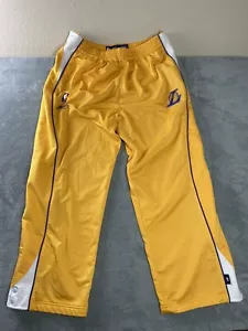 Los Angeles Lakers Tear Away Button Snap Warm Up Pants Men’s XL Team Apparel - Bild 1 von 17