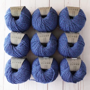 Nashua Grand Opera Garn ~ 9 Stück ~ #3194 Periwinkle Blue ~ Metallic ~ schimmernd - Bild 1 von 7