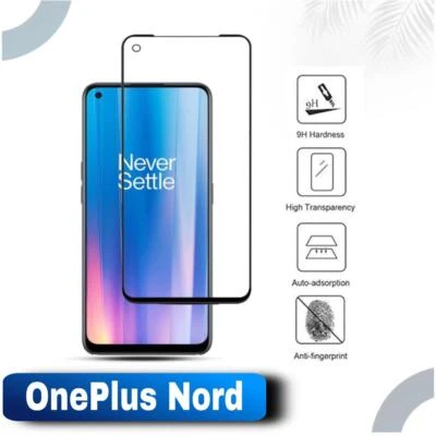 9D Full Cover Tempered Glass Screen Cover For OnePlus 10R Ace Racing N200 5G - Image 1 of 3