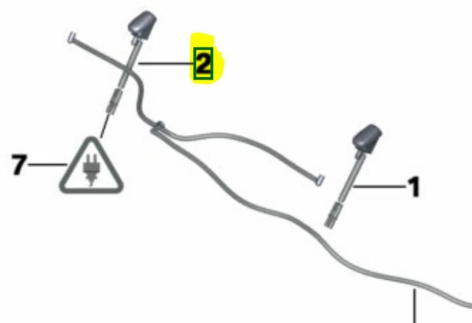 OEM MINI Windshield Washer Spray Nozzle Right Passenger Side 61662756194 R56 R55 Foto 1 de 1