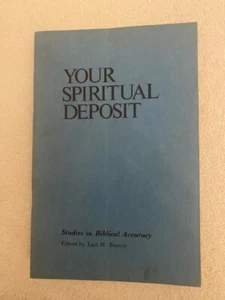 Your Spiritual Deposit by Earl H. Burton (Trade Paperback) - Picture 1 of 2