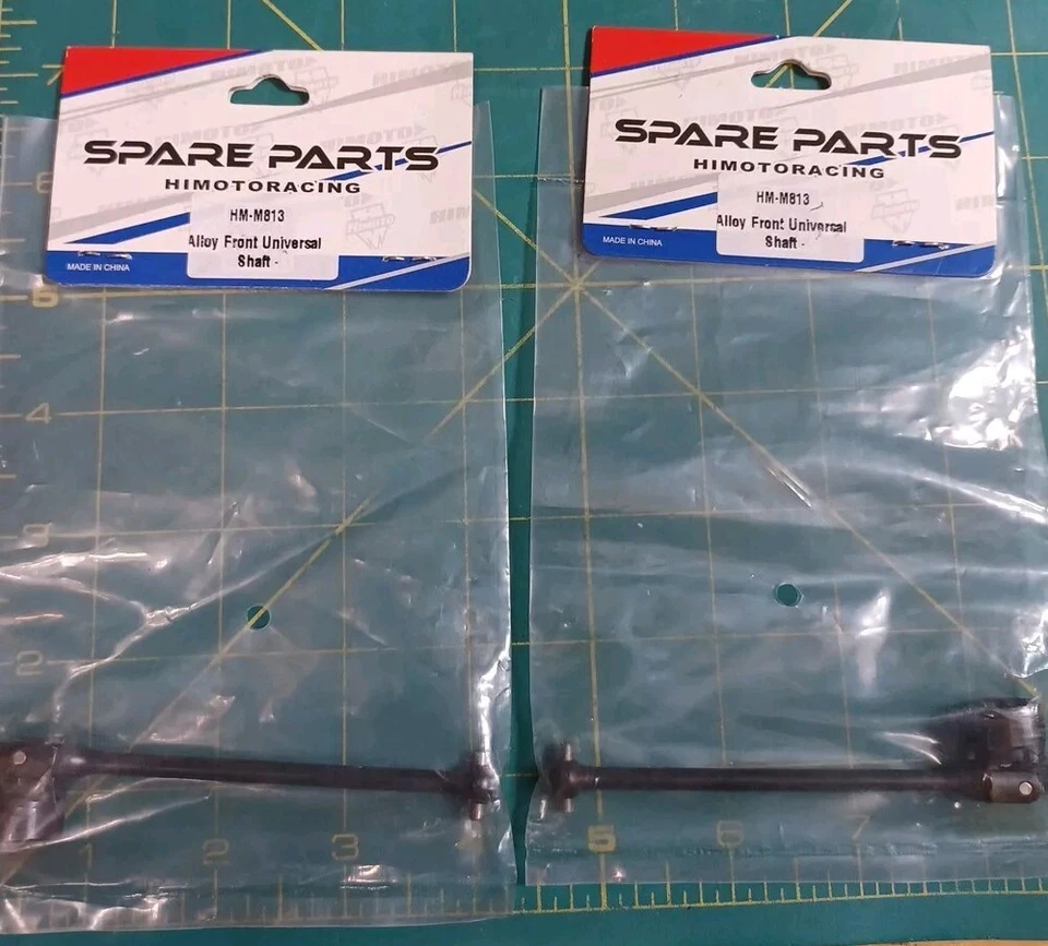 2 Pack Himoto HM M813 Alloy Front Universal Shaft New - Image 1 of 3