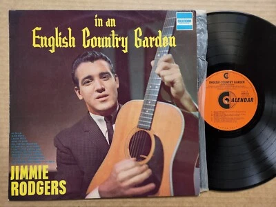 JIMMIE RODGERS - IN AN ENGLISH COUNTRY GARDEN - LP   near mint  - Image 1 of 2