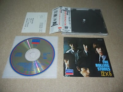 The Rolling Stones "12 x 5" Japan 1st press CD w/OBI P33L-25008 3300Yen Foto 1 de 4