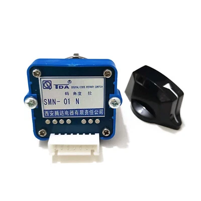 Interruptor de banda digital codificado botón multiplicador giratorio SMN-01N de 1 pieza Foto 1 de 4