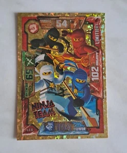 Ninjago Gold Karte NINJA TEAM LE6 - Bild 1 von 1