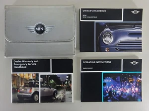 Manual Del Propietario + Cartera Mini Uno + Cooper + Cabrio Convertible De 2004 - Imagen 1 de 1