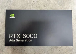 NVIDIA RTX 6000 Ada 48GB GDDR6 PCIe 4.0 x16 Graphics Card NEW - Afbeelding 1 van 7