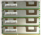 Samsung 16GB (4x4GB) DDR3 SERVER M393B5170EH1-CF8 PC3-8500R-07-10-E1-D2 #R2054