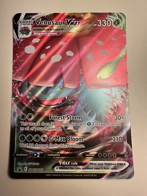 Venusaur VMAX SWSH102 Jumbo Pokemon Promo Sword & Shield Card LP J1 - Image 1 of 4