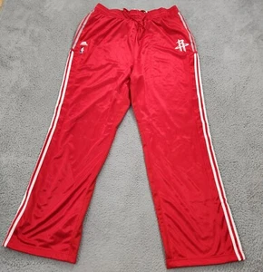 Adidas Houston Rockets Pants 5XL Player Warm Up Tearaway Game Breakaway NWT - Picture 1 of 24