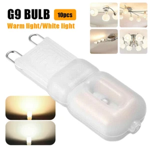 10Pcs G9 LED 3W Capsule Light Bulb True Replacement for G9 Halogen Light Bulbs - Picture 1 of 17
