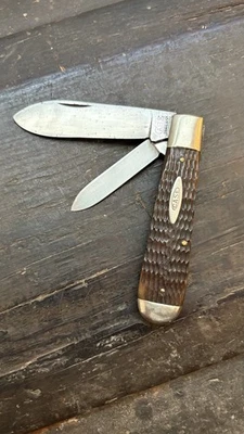 Navaja de Bolsillo ANTIGUA 1920S-40S ESTUCHE RARO PROBADO XX 6299 HUESO VERDE CASI COMO NUEVA+ Foto 1 de 4