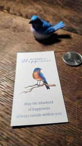  Bluebird Mini Pocket Resin Charms  Keepsake  - Picture 1 of 3