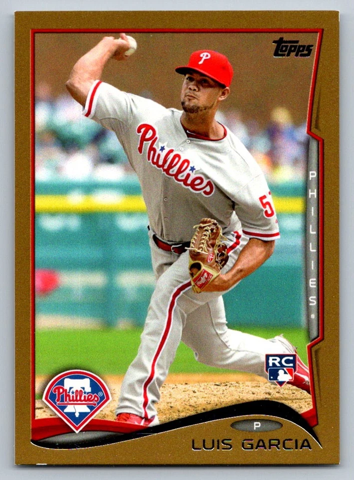 2014 Topps Gold  Luis Garcia 451 /2014 - Image 1 of 2