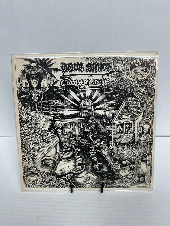 Doug Sahm "Groovers Paradise" Vinyl LP BS 2810 Warner BROS (VG+) Clean Foto 1 de 4