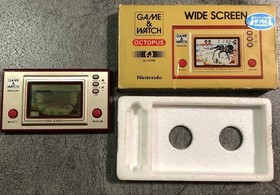 Nintendo Game & Watch Octopus OC-22 Wide Screen with Box Tested
