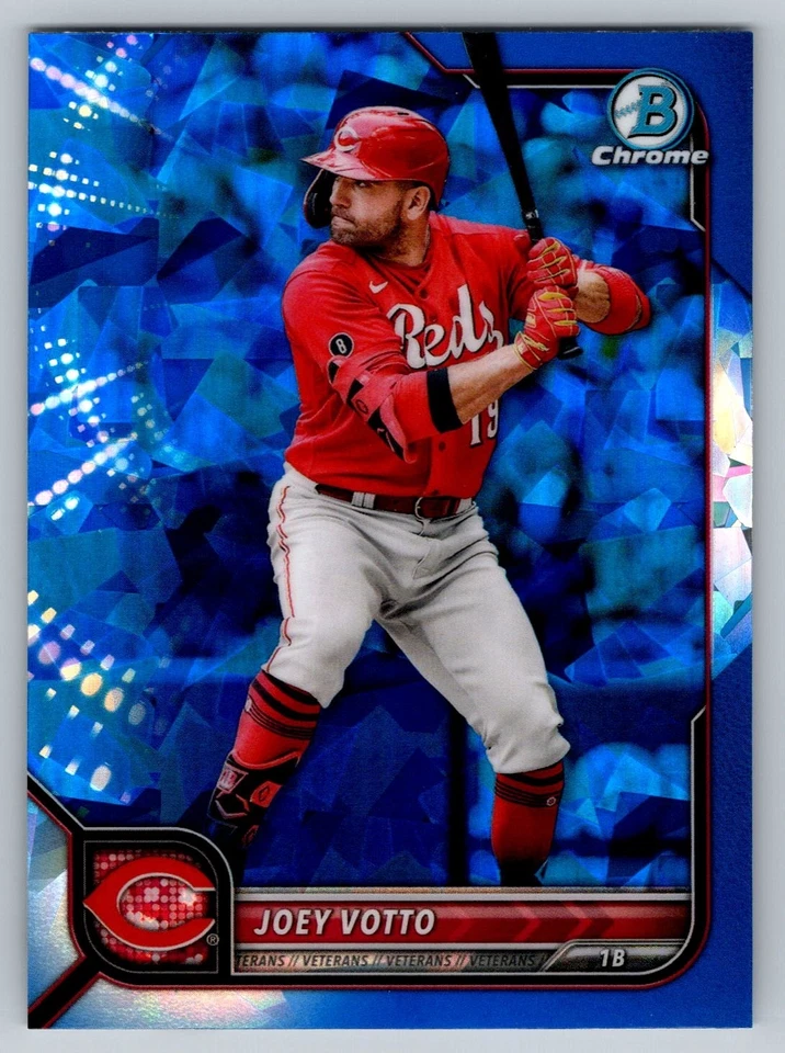 2022 Bowman Chrome SAPPHIRE #64 Joey Votto Cincinnati Reds - Image 1 of 2