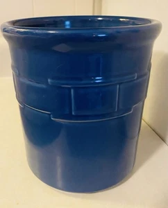 Longaberger USA Pottery 2.25 Quart Crock Cornflower Blue NEW - Picture 1 of 2