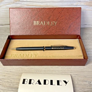 Bradley Ball Point Pen Vintage In Box Pan Am Airlines Logo Needs Ink Refill - Picture 1 of 4