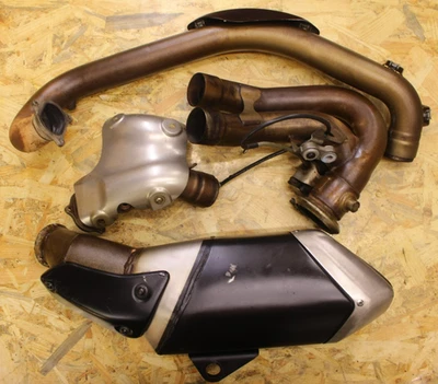 Tubo silenciador escape Ducati Hyperstrada 821 Hypermotard 2013 2014 2015 Foto 1 de 4