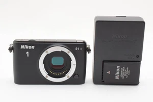 Nikon 1 S1 10.1MP Compact Digital Camera Black Body Only Used From Japan Nikon - Picture 1 of 10