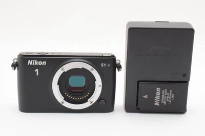 Nikon 1 S1 10.1MP Compact Digital Camera Black Body Only Used From Japan Nikon - Image 1 of 4