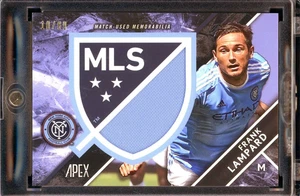 2016 Topps Apex MLS Frank Lampard NYCFC Crest Jumbo Relic /89! - Picture 1 of 2