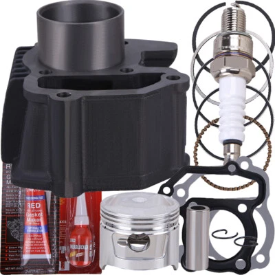 80cc Engine Piston Cylinder Top End Kit for Yamaha Badger 80 Moto 4 YFM80 86-87 - Image 1 of 4