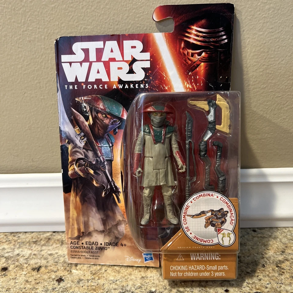 Star Wars Hasbro Black Series W2 Force Awakens 3.75" # Constable Zuvio In-Hnad  Foto 1 de 4