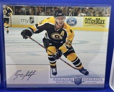 Brian Leetch Upper Deck Signed UD 06/07 Be A Player Portraits 8x10 Auto