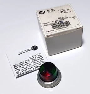 Allen Bradley 800T-N51 Cluster Pilot Light Indicator Green - Red - Green - Picture 1 of 3