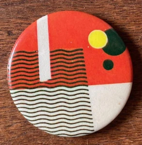 VINTAGE & ORIGINAL & RARE~~BAUHAUS~~MUSEUM~~ART~~PIN~~EC - Bild 1 von 2