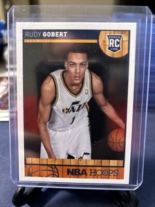 2013-14 Panini NBA Hoops Basketball #287 Rudy Gobert Rookie RC Utah Jazz - J01