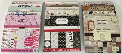 Recollections 12 x 12 Paper Pad Multiple Variations Available-You Choose - Image 1 of 4