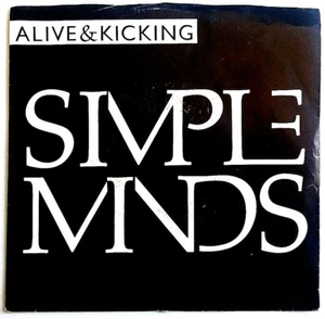 SIMPLE MINDS - Alive & Kicking / Up On The Catwalk - Vinyl 45rpm 1985 A&M Am2783 - Picture 1 of 4