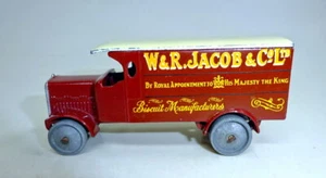 Matchbox Models of Yesteryear Y-07A Leyland Van "Jacob's" maroon frühe Version  - Picture 1 of 7