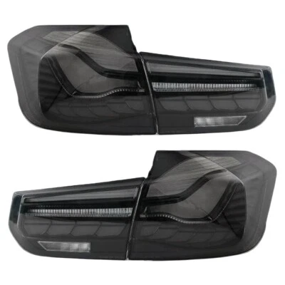 Luces traseras LED GTS ahumadas para BMW M3 F30 F35 F80 serie 3 2012-2018 luz de freno Foto 1 de 4