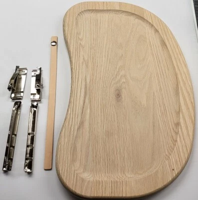 COMPLETE HIGH CHAIR KIT tray hardware strap antique vintage baby toddler infant - Image 1 of 4