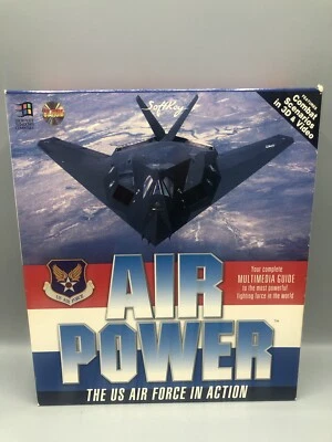 Vtg 1995 AIR POWER The US Air Force in Action PC-CD for Windows NEW IN BOX - Image 1 of 4